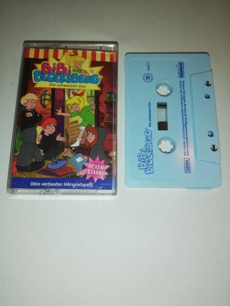 Bibi Blocksberg Folge 15 Die Schwarzen Vier Weiß mit Blauen Druck 4.27615 Kiddinx